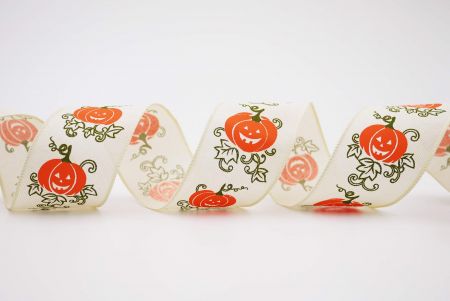 Jack O Lantern Pumpkin Ribbon - Jack O Lantern Pumpkin Ribbon